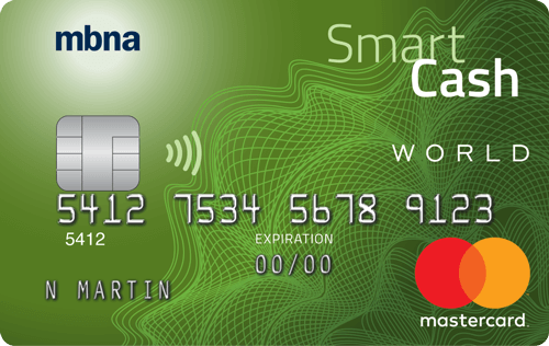 MBNA Smart Cash Platinum Plus Card