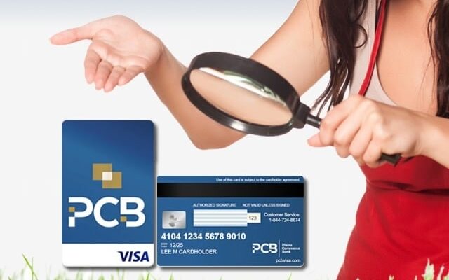 PCB Secured Visa Card